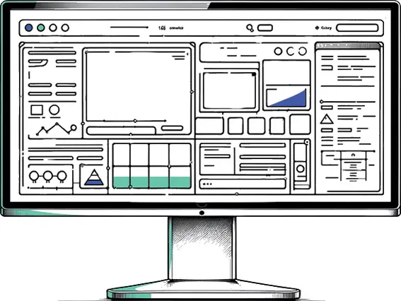 Illustrated Monitor