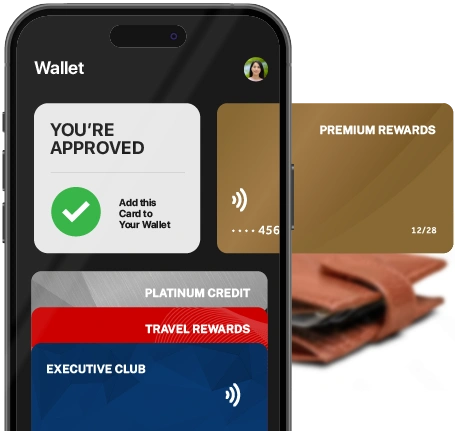 Approved Credit Card on Phone