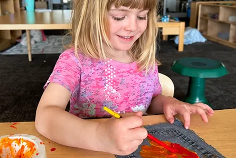 Child Painting